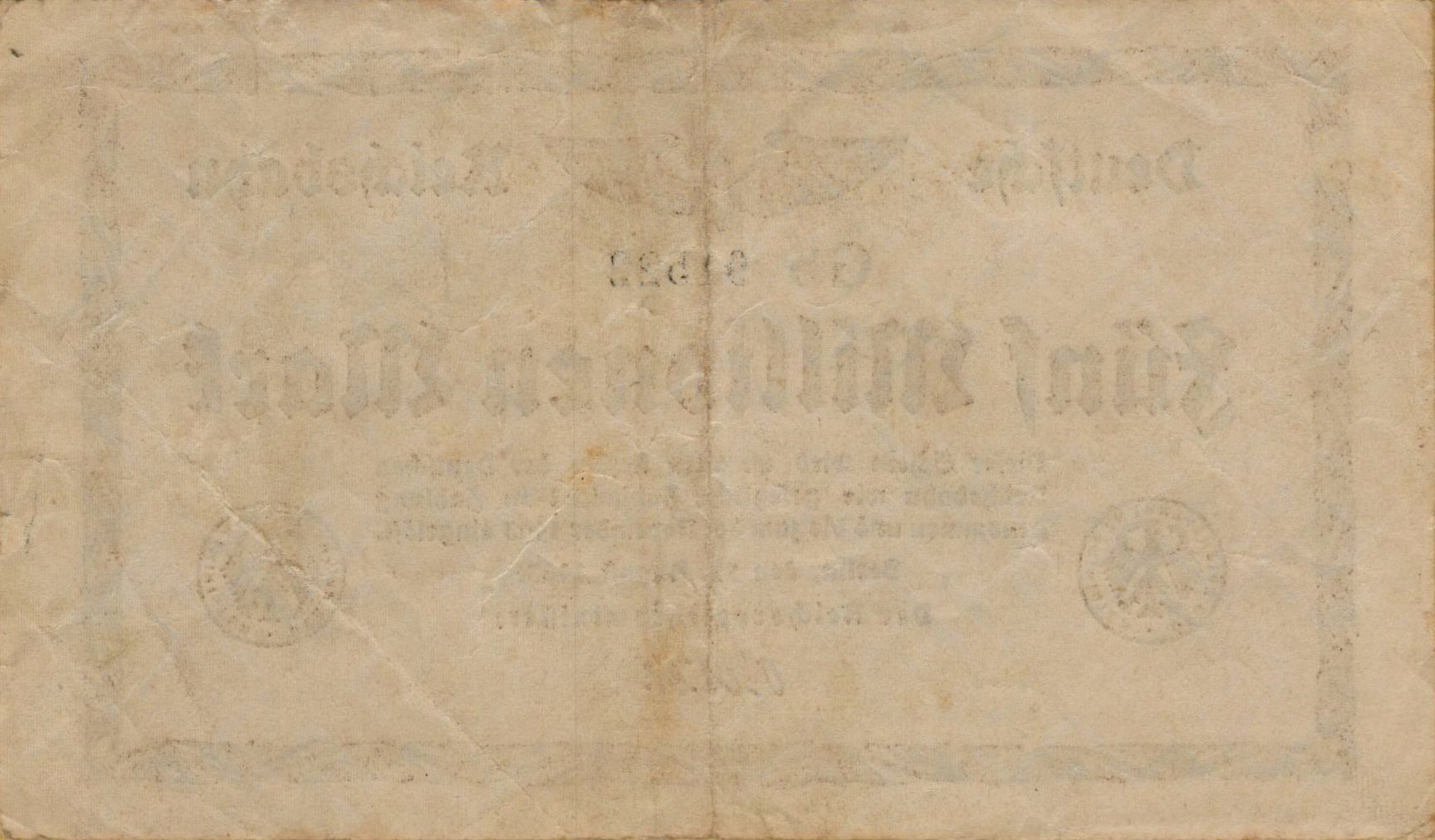 Germany (BERLIN) 5000000 1923 XF PS-1013/a3